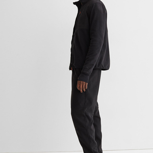 Pantalones Deportivos Apilados para Hombre, Joggers Apilados Personalizados, Pantalón Apilado Rojo y Verde Lima, Tallas Grandes - Product Image 3