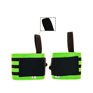 Gran oferta, muñequeras de neopreno Unisex, compresión elástica, gimnasio, levantamiento de pesas, correas para Fitness y peso muerto - Product Image 3