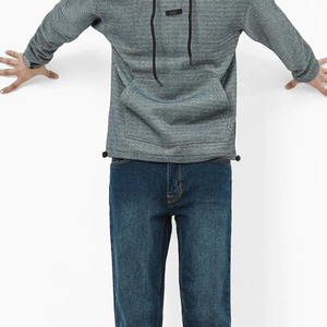 2024 alta calidad Oem impresión personalizada Logo 100% algodón Sudadera con capucha hombres deportes al aire libre desgaste hombres mejor precio sudaderas con capucha transpirables - Product Image 4