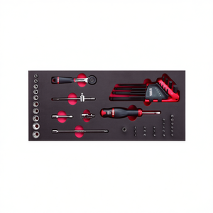 Ensemble d'outils de 41 pièces avec douilles à cliquet et embouts, boîte de rangement robuste pour une utilisation quotidienne - Product Image 2