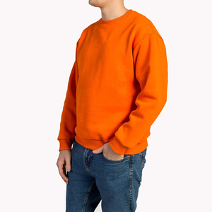 OEM personnalisé hommes solide polaire hiver sweat 100% coton respirant coupe régulière SI-SS-063 - Product Image 2