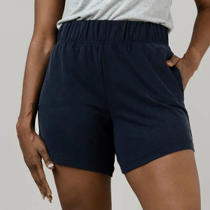 Shorts de sport en coton polaire taille moyenne pour femmes, shorts de sport décontractés pour femmes, shorts de sport pour la course à pied pour femmes, vente en gros bon marché - Product Image 5
