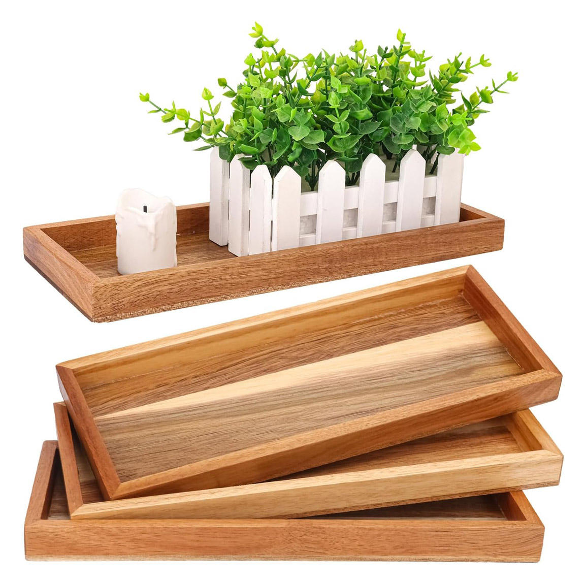 ตกแต่งด้วยไม้ธรรมชาติ