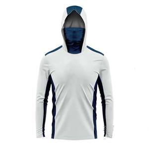 Nuevo diseño personalizado Upf 50 camisas de pesca transpirables de secado rápido con capucha de manga larga diseño personalizado ropa de pesca - Product Image 5
