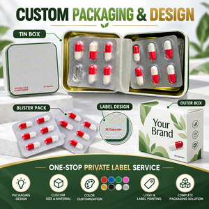 Cápsulas Detox Herbales OKTW en Stock, Apoyo a la Limpieza, Personalizables, Venta al Por Mayor de Fábrica - Product Image 2