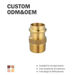 Raccord de tuyau de série de presse en laiton de vente en gros de sortie d'usine Betterway pour la plomberie et l'aération, comprenant le coude, le té et l'adaptateur - Product Image 5