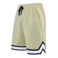 Pantalones Cortos Deportivos de Baloncesto para Hombre, de Alta Calidad, Ecológicos, de Lona, Casuales, Tejidos, con Cintura Elástica Media, Transpirables y de Secado Rápido