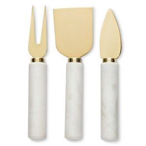 Handmade Luxury Stainless Steel Gold Plated Cheese <b>Tools</b> With Resin Handle Dishwasher Safe Cheese Knives Butter Spreader Set - Product Image 6