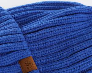 Gorro de punto ligero Mezcla de algodón acrílico Perfil fino Forrado suave Ideal para clima de transición de otoño Casual todos los días - Product Image 3
