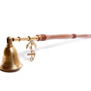 Premium Gold Plated Candle Snuffer Modern Home and Hotel Decorativo DIY Snuffing Tool con mango de metal - Product Image 5