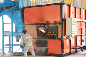 Maquinaria eficiente para el tratamiento de residuos, incinerador de residuos T-Tech de Vietnam, quemador de buena combustión, precio competitivo 2025 - Product Image 2
