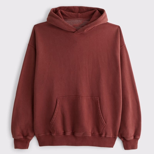 Unisex <b>Men's</b> Plus Size Heavyweight Fleece Hoodie Soft Cotton Oversized Street Pocket Design Winter Casual <b>Pullover</b> Hoodies - Product Image 2