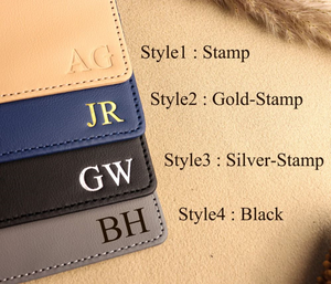 Porte-cartes d'identité en cuir fin avec blocage RFID, fermeture ouverte, logo personnalisé, satin, faible MOQ, portefeuille de poche pour hommes et femmes, prix bas - Product Image 5