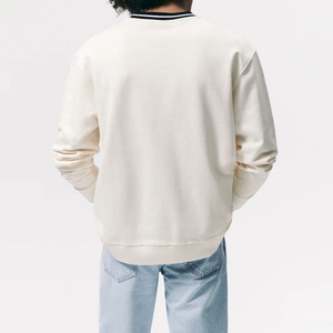 Pulls à capuche surdimensionnés de haute qualité personnalisés pour hommes, pulls à col en V, designs tendance, collection d'hiver 2026 - Product Image 6
