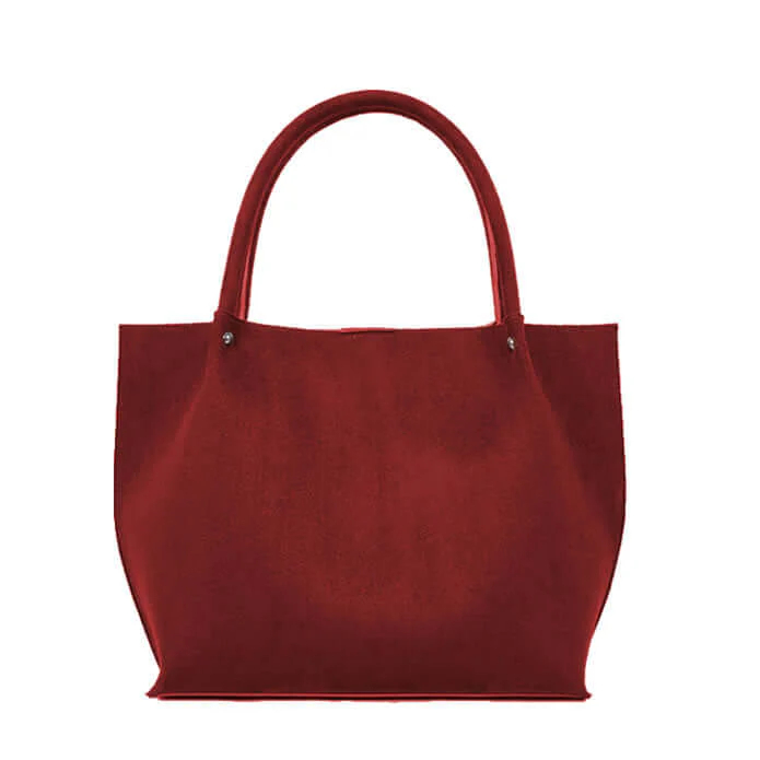 Maroon Suede