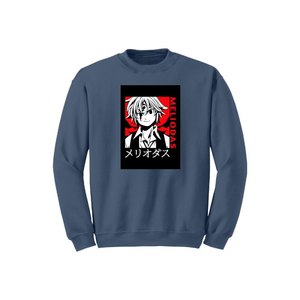 100% algodón Casual Anime colección sudadera invierno 280gsm + personalizable pecho estampado Diseño y Color ODM Logo en el frente - Product Image 4