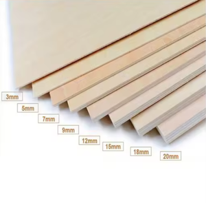 Contreplaqué découpé au laser à haute résistance 9-12-15-18-21mm Contreplaqué de bouleau E0, E1 Fournisseur de bois pour la construction et l'artisanat Style minimaliste - Product Image 1