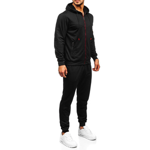 Survêtement de haute qualité pour hommes OEM Gym Jogging Ensemble de deux pièces Vêtements d'entraînement en gros - Product Image 3