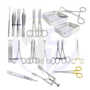 El juego más vendido, 23 Uds., instrumentos de Cirugía Pediátrica de acero inoxidable, incluye Mini fórceps de vendaje Adson, corte de tijera operativo - Product Image 4