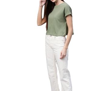 Somos un proveedor de servicios profesionales que ofrece pedidos personalizados de camisetas de algodón para mujer con logotipo, fabricadas en Pakistán para marcas globales. - Product Image 1