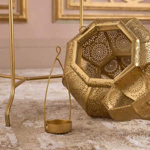 Factory Hot Sell <b>Mini</b> Moroccan Handmade Durable Tea Light Candle <b>Lanterns</b> Stand 3 Lamps for Christmas Ramadan Home Decorations - Product Image 4