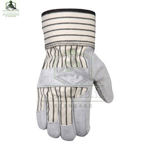 Gants de protection en cuir confortables avec manchette de sécurité, sans silicone, respirants, flexibles, haute qualité, grandes tailles, vente chaude - Product Image 3