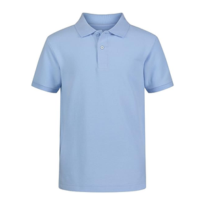 Polos personnalisés respirants avec logo brodé pour hommes Polo décontracté anti-rétrécissement à manches courtes 100 coton - Product Image 3