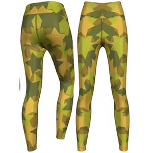 Leggings de mujer personalizados de alta calidad a la venta Leggings de mujer de cintura alta elásticos de nuevo diseño - Product Image 3