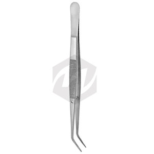 Pinzas Dentales de Alta Calidad con Puntas Anguladas, Acabado Mate, Pinzas Quirúrgicas de Acero Inoxidable para Trabajos Dentales de Precisión - Product Image 6