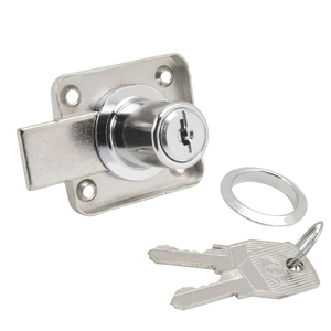 Serratura per Armadio 362/25 mm. Cromato - Product Image 1