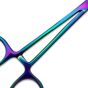 Pinzas hemostáticas para mosquitos, acero inoxidable, abrazadera de bloqueo quirúrgico de 5,5 pulgadas, instrumento médico reutilizable - Product Image 3