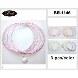 Linda Fashion <b>Tennis</b> <b>Bracelets</b> Gold Plated Metal Unisex Fashion Bangles <b>for</b> <b>Men</b> and Women - Product Image 3