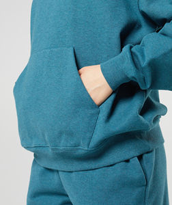 Survêtement sur mesure de haute qualité délavé à l'acide pour femmes Vêtements respirants à capuche à séchage rapide Ensembles de créateurs avec logo personnalisé pour l'hiver - Product Image 6