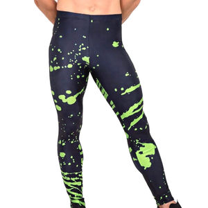 Vêtements de sport, compression, yoga, respirants, séchage rapide, antibactériens, collants de cyclisme, taille haute, doux, sans couture, couleurs personnalisées - Product Image 1