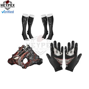 Jeux de football américain 7 contre 7 de qualité supérieure, uniformes de football américain 7v7 de haute qualité, compression, sublimation, kits tout-en-un, sacs, gants, accessoires - Product Image 5