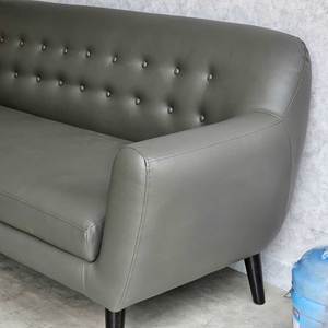 Sofá Chesterfield de Tres Plazas SFB68087, 190x75x86cm, Tapizado en Cuero PU, Extensible, para el Hogar - Product Image 4