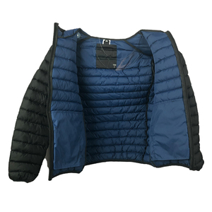 Blouson bomber unisexe noir à col rond, imperméable, coupe-vent, motif camouflage, coupe ajustée, longueur normale, fermeture éclair, coton - Product Image 5
