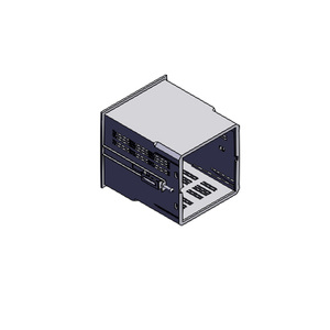 GAURANG Custom Din Panel Futura Case Mount (96x96x110) Caja de control Acabado mate Negro y gris oscuro IP20 de proveedor de confianza - Product Image 4