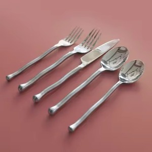 Juego de Cubiertos de Acero Inoxidable para Restaurante, Tenedor, Cuchillo y Cuchara para Uso en Hoteles y Comedores Domésticos - Product Image 6