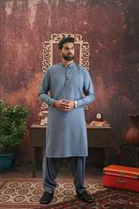 Robe Salwar Kameez pour hommes de haute qualité nouveauté vêtement en coton de créateur pour la mode indienne et pakistanaise - Product Image 6