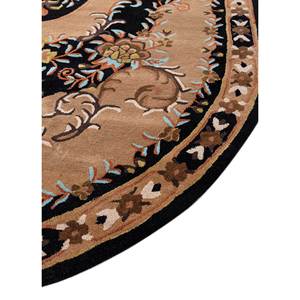 พรมปูพื้นลายเหรียญขนาดใหญ่ คอร่า โกลด์ 3 มิติ ผลิตด้วยมือจากเส้นใยวิสโคส ลายแบบจีนโบราณ สำหรับใช้ในบ้าน-TRA-14455 ขนาด 9x12 - Product Image 4