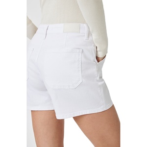 Custom High Street Style Denim <b>Shorts</b> Quick Dry 100% Cotton Comfort Button Waistband Solid Pattern Loose Pockets Streetwear - Product Image 4