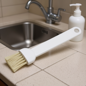 Brosse de nettoyage de cuisine blanche 0037 820, 16,5 cm, poils en nylon - Product Image 3