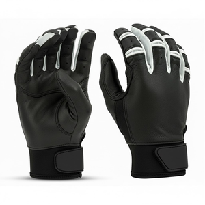 ถุงมือตีเบสบอลแบบสั้นรุ่นใหม่ล่าสุด น้ำหนักเบา สำหรับมืออาชีพ  ฝ่ามือเสริมความแข็งแรง  รัดข้อมือแน่นเพื่อการควบคุมที่ดีขึ้นในเกม - Product Image 1