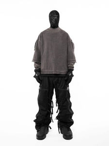 Sweat-shirt pour homme en coton 100% tendance automne, logo brodé 3D, respirant, anti-boulochage, plusieurs couleurs, sweat-shirts à capuche - Product Image 5