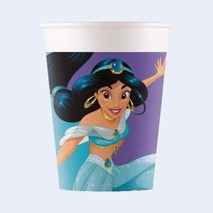 Gobelets en papier Party Love Princesses 200 ml, 6 pièces, vaisselle de fête - Product Image 2