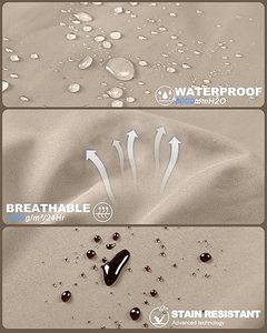 Mens softshell <b>jacket</b> stylish <b>lightweight</b> breathable waterproof windproof and durable great for outdoor hiking camping <b>running</b> - Product Image 5