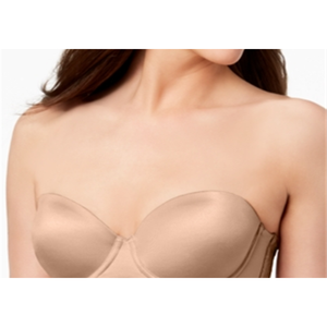 INC International Concepts Reggiseno push-up multiuso senza spalline da donna Taupe Dream Taglia 36D Chiusura frontale Senza ferretto sottile - Product Image 3