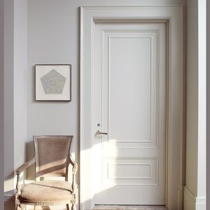 Élégante <span class=keywords><strong>Porte</strong></span> Battante <span class=keywords><strong>Intérieure</strong></span> en Bois Massif Insonorisée pour Votre Bibliothèque ou Bureau à Domicile Paisible - Product Image 3