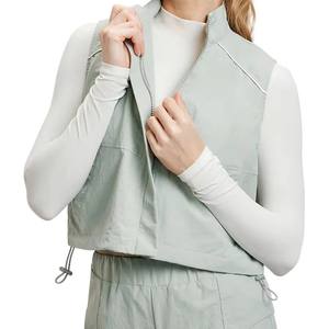 Chaleco/chaqueta deportiva de alta calidad 2025, temporada Otoño Invierno, nueva chaqueta universitaria informal holgada sin mangas para mujer - Product Image 1